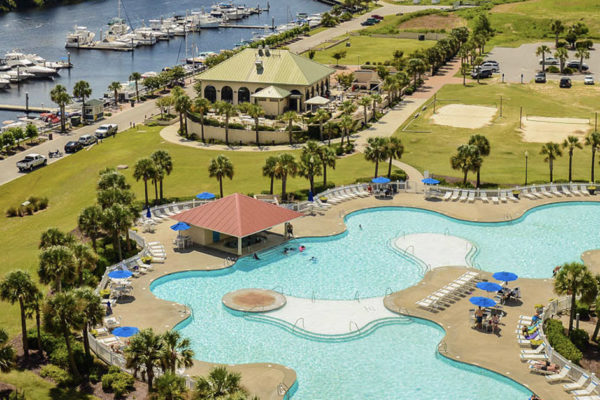 Barefoot Resort Aerial